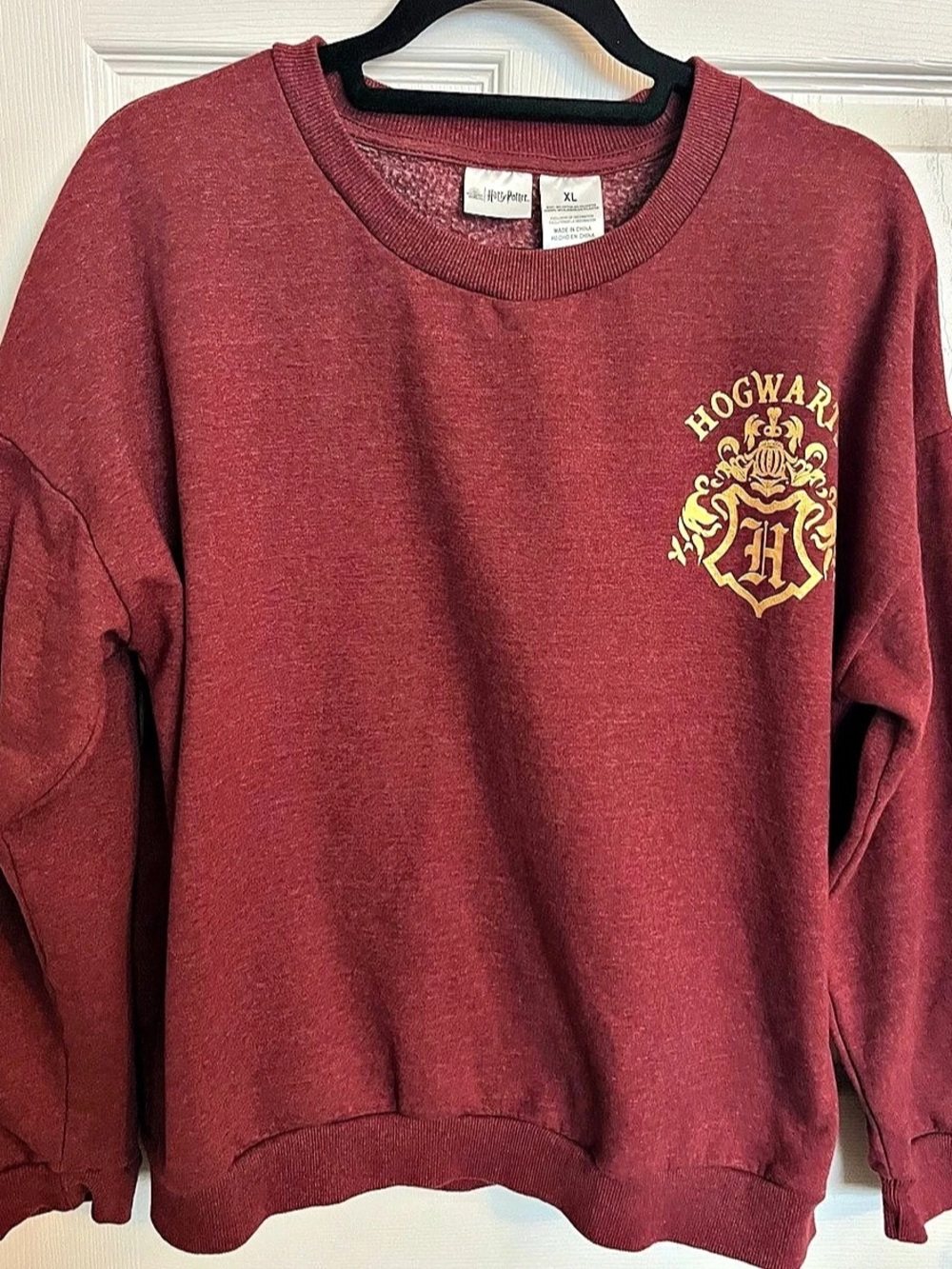 Harry Potter Hogwarts I Solemnly Swear Crewneck Sweatshirt Red XL